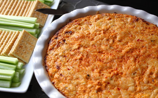 Baked Buffalo Chicken Dip