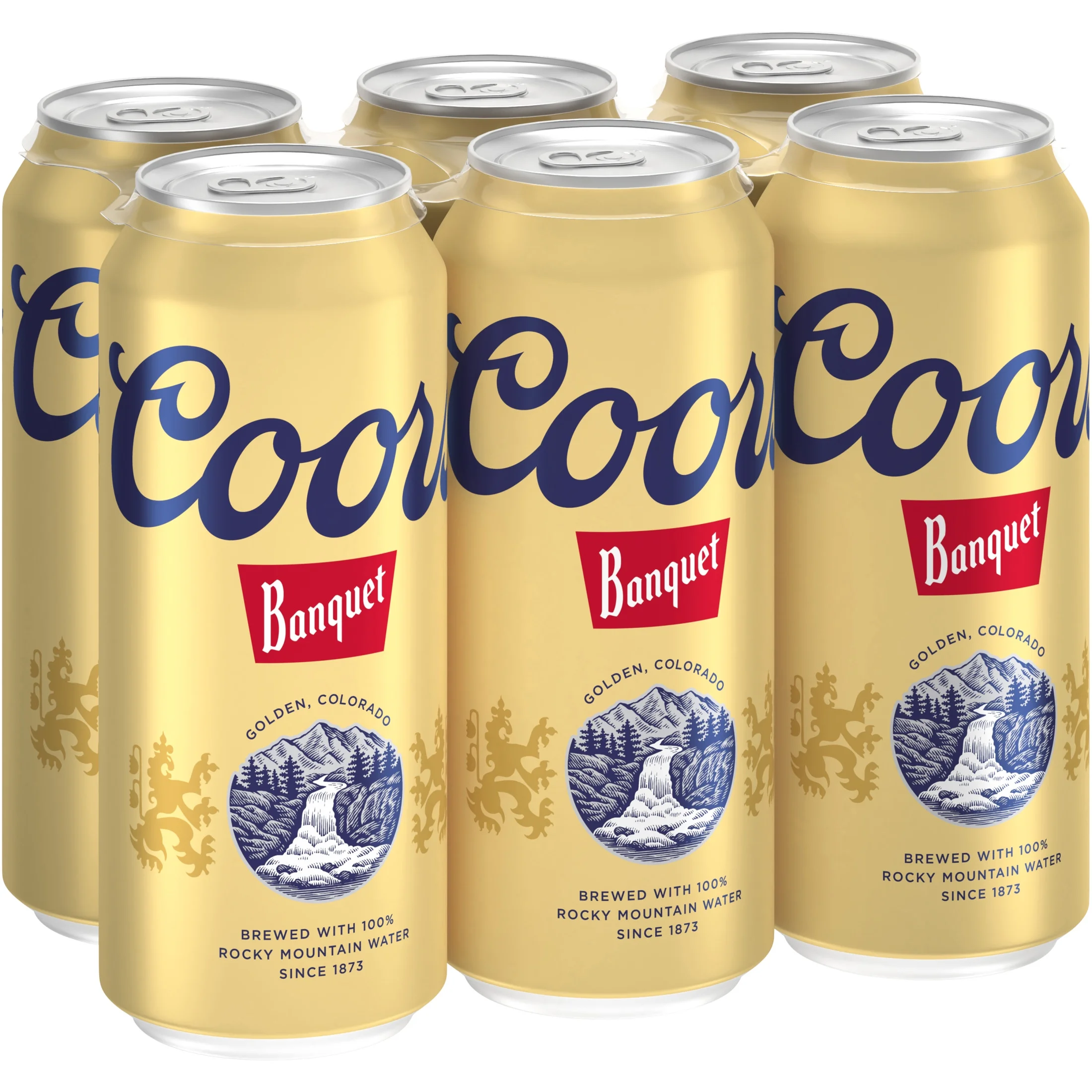 Coors Banquet Beer 6 Pack